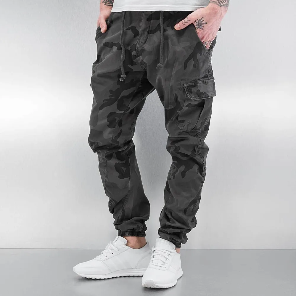 Regular 6 Pocket Cargo Pants Urban Cargo Camo In Olive Mens Cargo Pants ...