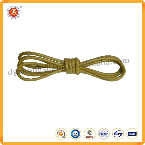 brown elastic shoe laces