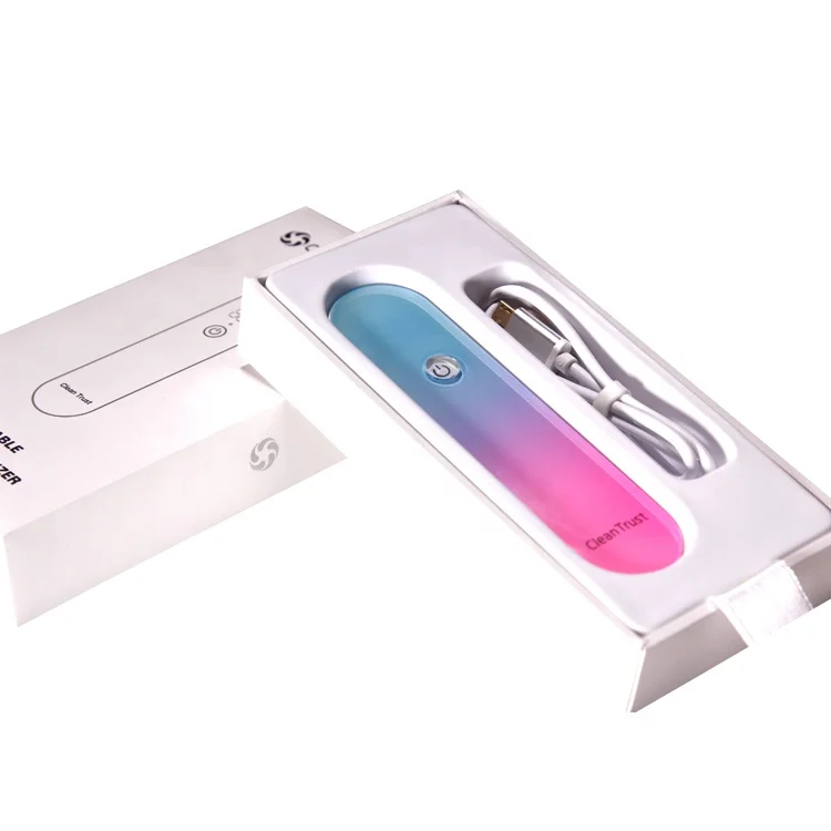 New Technology Advanced UVC LED Sterilization  Portable UV Toothbrush Sanitizer