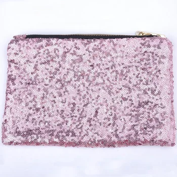 Reversible Sequin Makeup Bag Pink Claire S Us