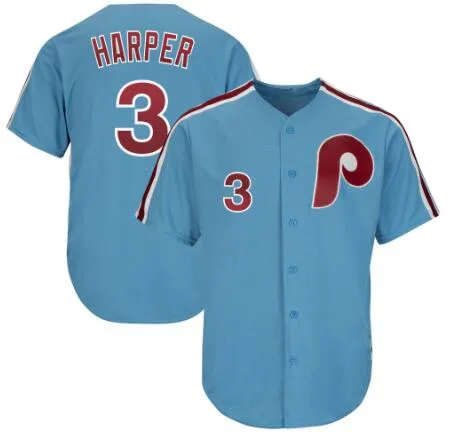 

Philadelphia PhiIies 3 Bryce Harper 17 Rhys Hoskins 7 Maikel Franco baseball Jerseys