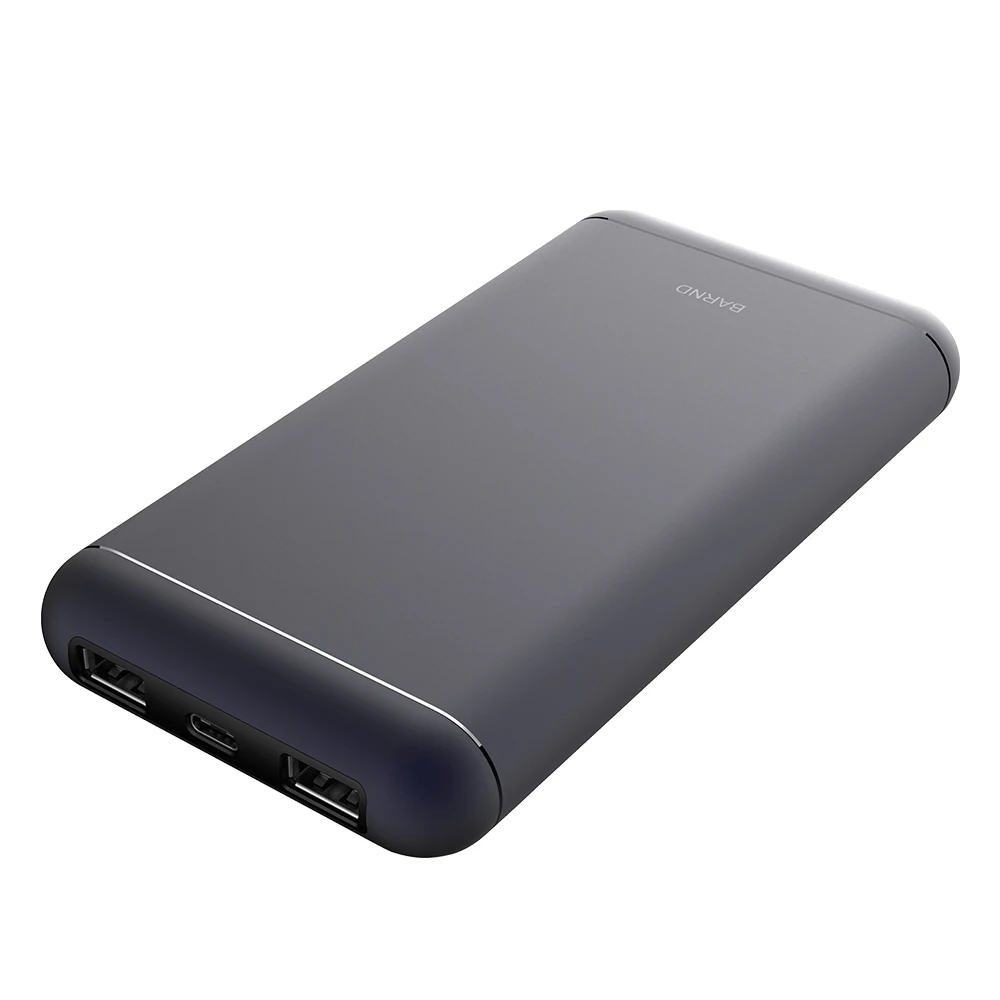 

20100mAh PD75W Power Bank with HUB Transmit Data 20V Fast Charge Power Banks Laptop External Battery for Dell, Black, silver