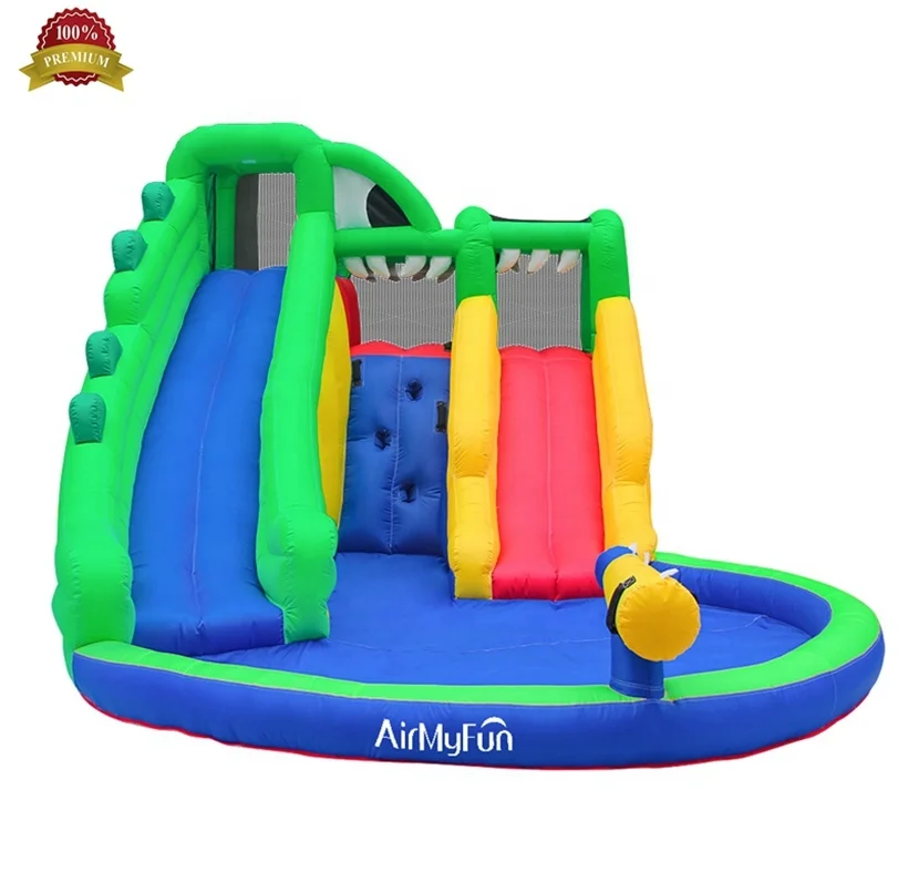 

S345B New Fashion Cheap Price Inflatable Fabric PVC Custom Inflatable Swimming Pool Slide Wholesale from China