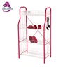 4 tier iron powder coated corner dish draining storage racks DC-464SL