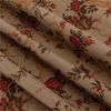 100%poly linen style printed plain Weave fabric for hometextile tablecloth cushion sofa china textile factory supplier wholesale