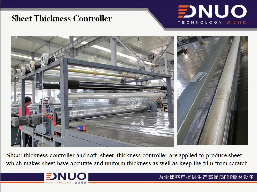 Flat Fiberglass Reinforced Frp Sheet Making Machine For Trailer Side