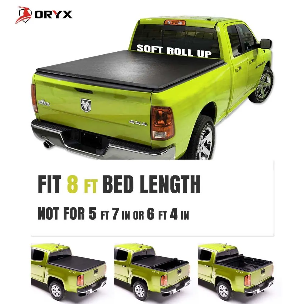 Buy Oryx Auto Soft Roll Up Tonneau Cover Truck Bed Cover For 2009 2018 Dodge Ram 8 Ft 96 In No Ram Box Bed In Cheap Price On Alibaba Com