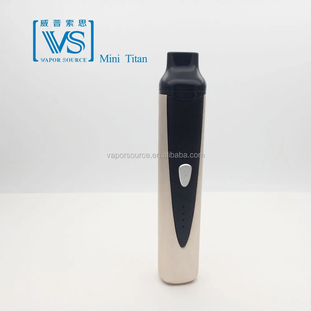 

2018 trending products wax and dry herb vaporizer manufacturer supply Mini Titan 3 in 1 ceramic vape pen trade assurance, Black;dark grey;rose gold