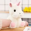 Newest plush toy interactive slapbands monkey/bear/pig/raccoon/panda/unicorn clap ring animal dolls for children