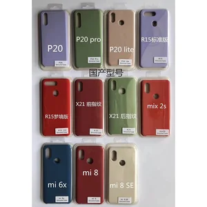 Silicone Case iPhone X Xiaomi 6X