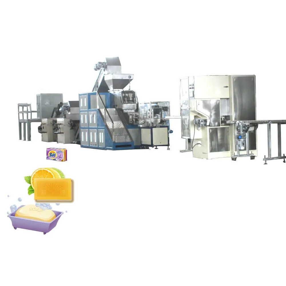 
ZT 1000 automatic Laundry detergent Soap and bath soap manufacturing Making Equipment machine 