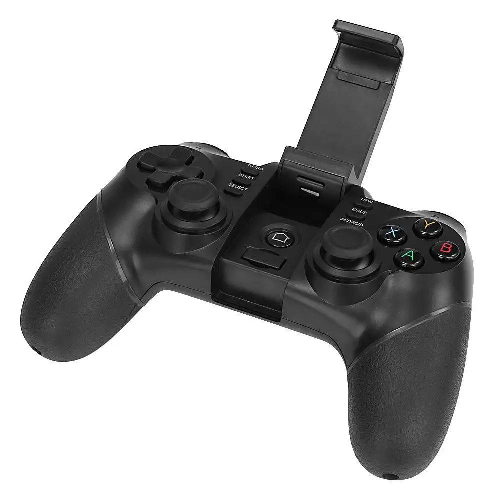 

Wireless Gamepad for Play Station 3 in 1 Controller with Holder for Android/ iOS/ Windows Smartphone Tablet PC, Black