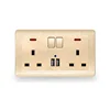13 amp home timer outlet socket uk socket with usb