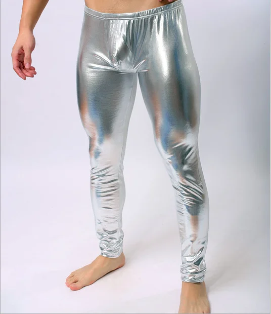 

Fashion Sexy Personality Underwear Shaping Pants For Men, Blue,silver,golden