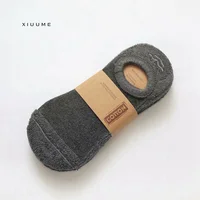 

Wholesale custom cotton towel socks set invisible for men socks