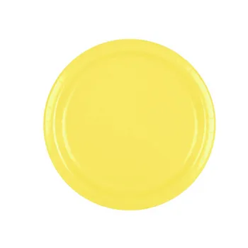Colored Hard Disposable Paper Plates 