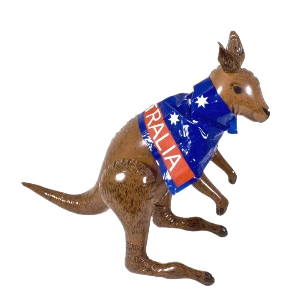 Australian National Treasure Lively Giant Inflatable Brown Kangaroo