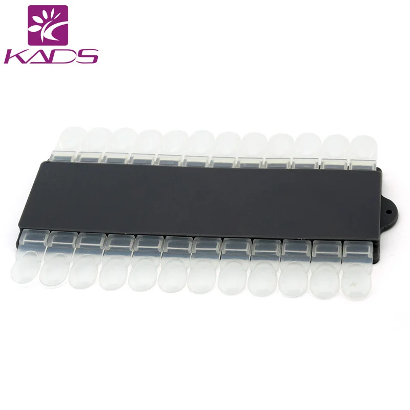 2015 new HOTSALE 24 Tips Nail Polish Varnish Display Tip Uv Gel Color Chart Plate Acrylic