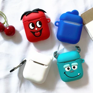 Cute Cartoon Silicone Protective Case AirPods Hook