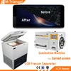 Full Set Automatic LCD Vacuum Laminating Bubble Removing Touch Screen OCA Lamination Machine For IPhone 7 Samsung S6 S7 Edge