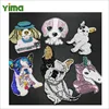 cute large dog fashion diy change color embroidery sequin sew on clothing t-shirt patch for kids