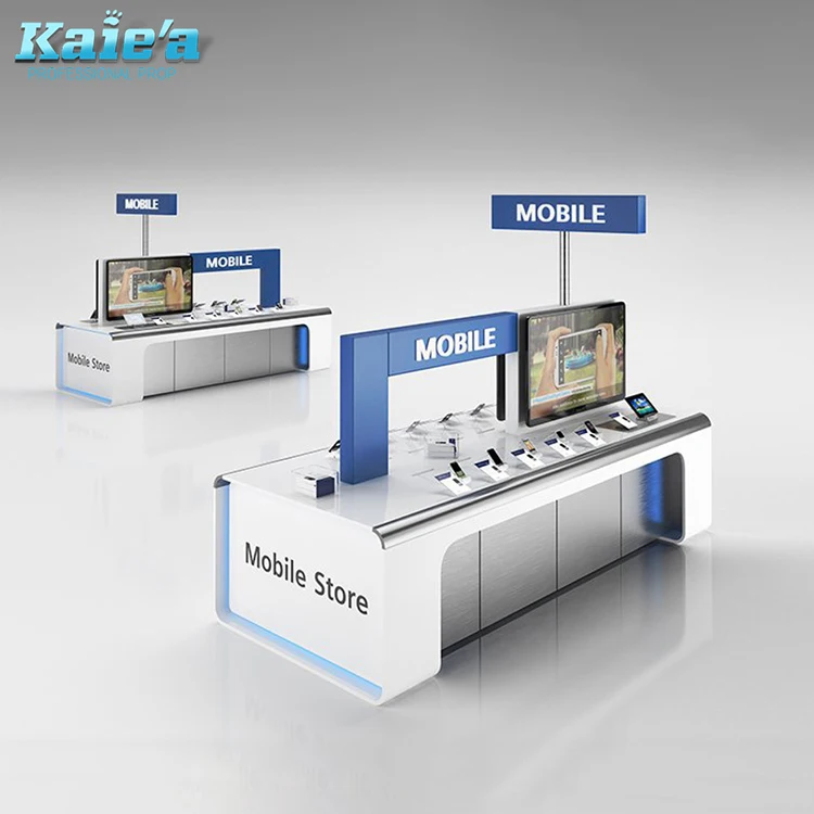 Mobile Phone Display Counter,Cell Phone Display Table,Stand Buy