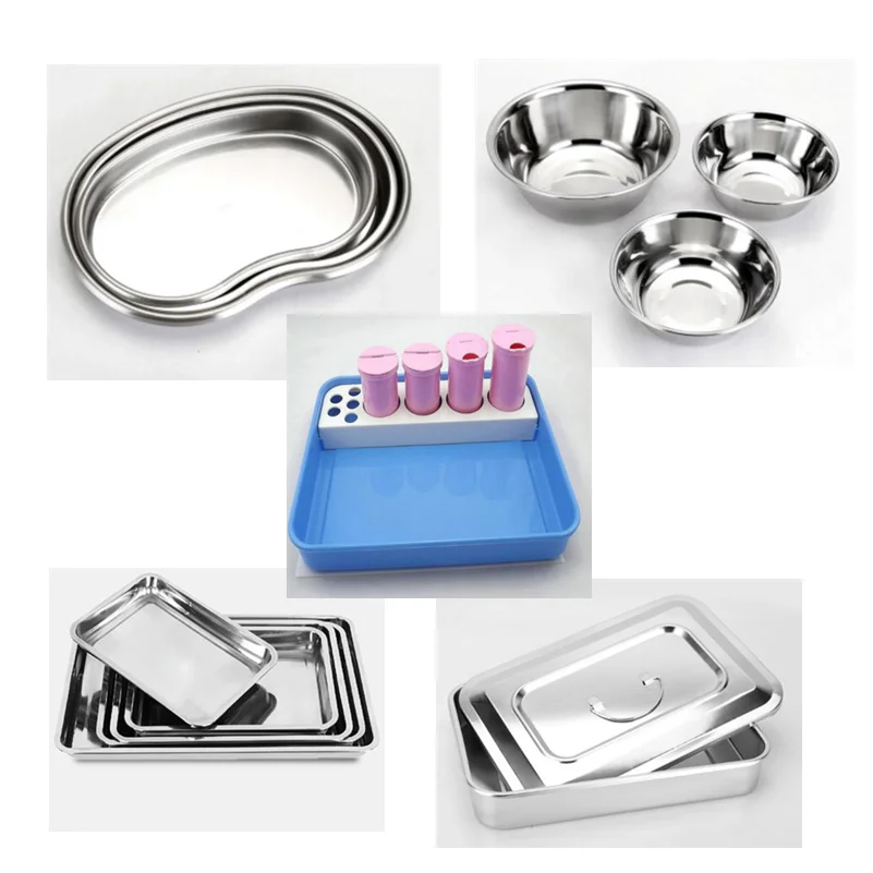 Low Price Wholesale Small Plastic Medical Trays With Stainless Steel