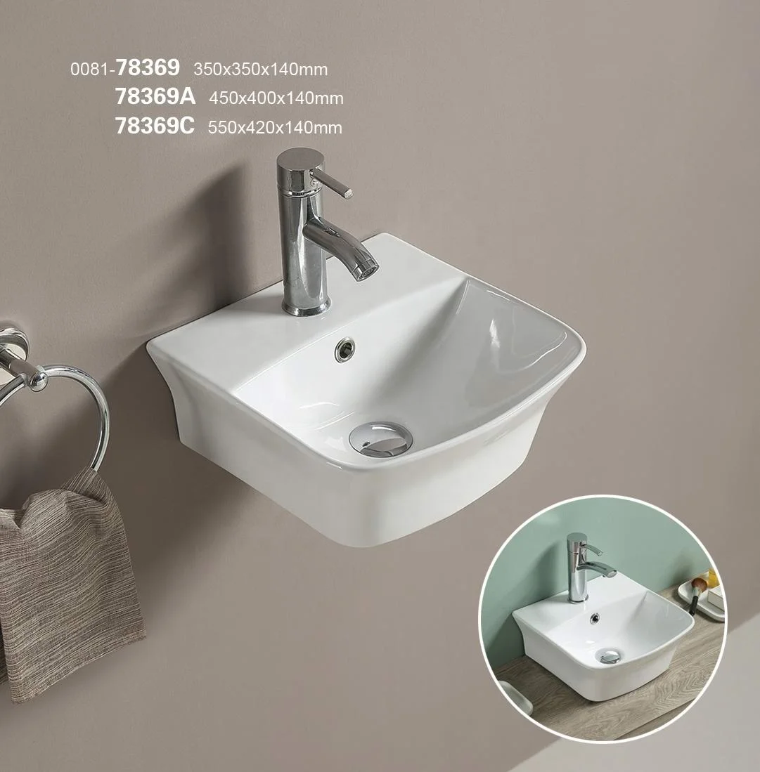 78369 Pate Küçük Boyutlu Banyo Seramik Lavabo Porselen Mini Duvara 78369 Pate Küçük Boyutlu Banyo Seramik Lavabo Porselen Mini Duvara