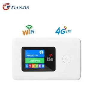 TIANJIE hot load balancing portable 4g car wifi wireless 4g modem lte router wireless with global sim card slot outdoor
