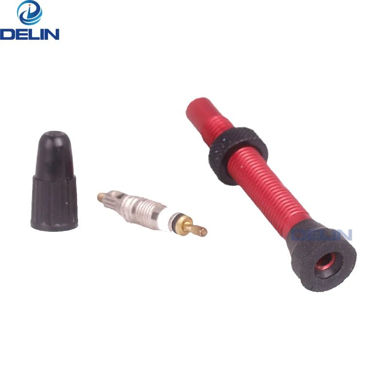 
Bicycle Presta Valve for Road MTB Bicycle Tubeless Tires Brass Core Alloy Stem Tubeless 