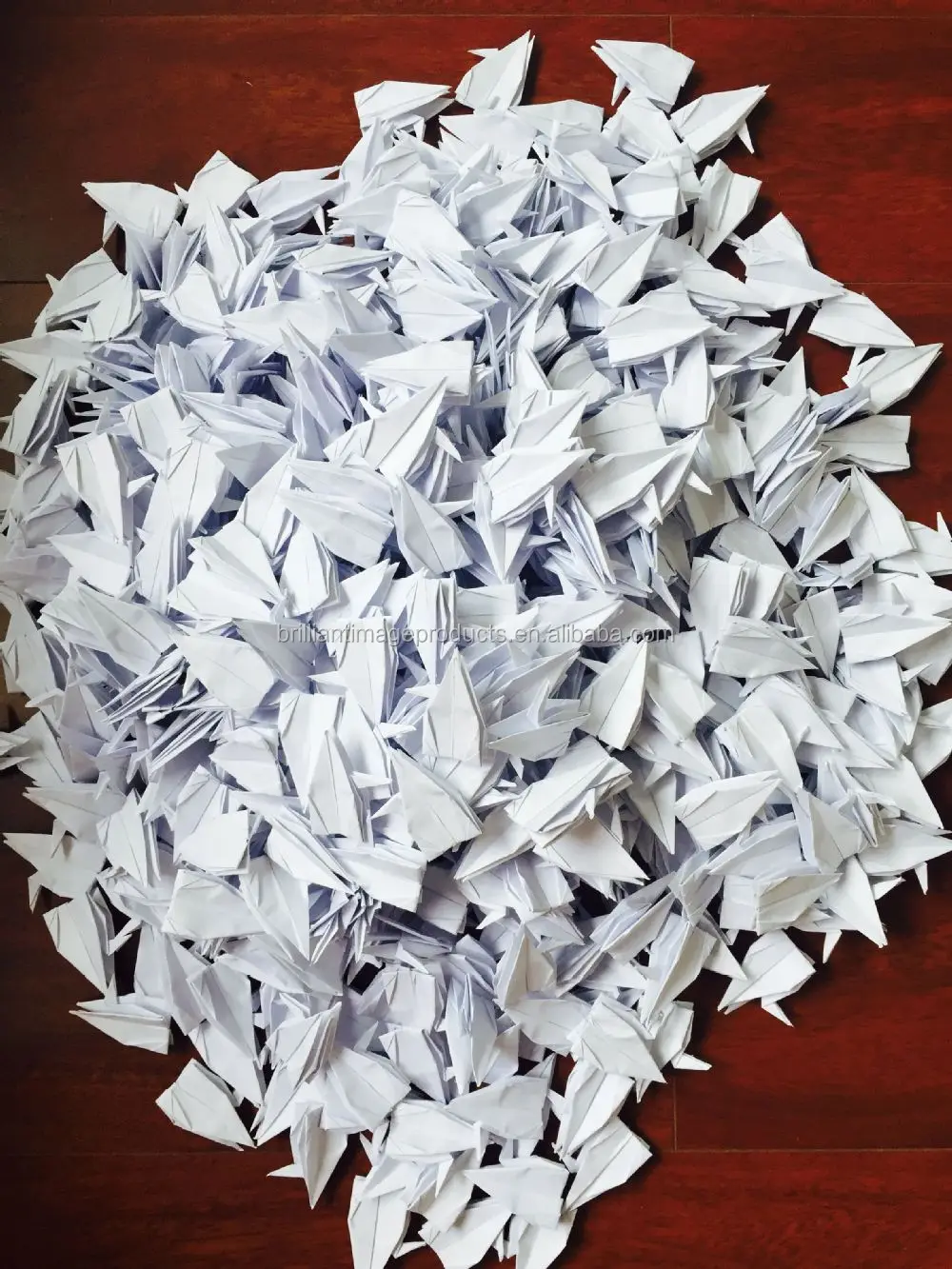 Handmade White Color Origami Paper Cranes Wholesale Buy Hot Sale