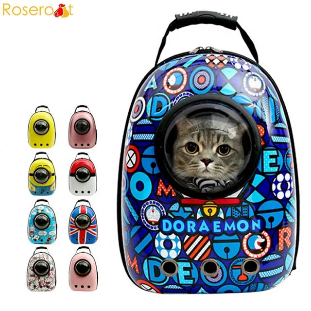 Astronaut Space Capsule Backpack Breathable Cat Pet Dog Carrier Travel Bag