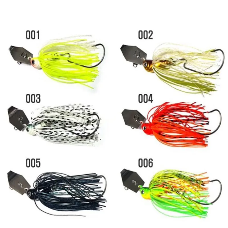 

LUTAC fishing spinner baits chatter baits 14g sponn metal lure