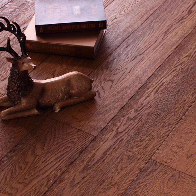 Hot Sale Quality T G Natural Color Smooth Solid Oak Multi Layer