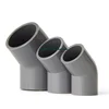 Water Supply GB Plastic Elbow 45 Degree,PVC Rubber 45 Degree PVC Elbow Pipe Fitting