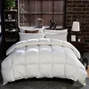 High Quality Pink Printed Pattern White Luxury Goose Feather Quilting Duvet