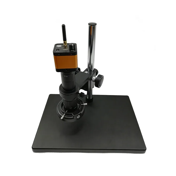 
2019 New Digital Video Microscope 2M/4M/14M/16M HD MI/USB/WIFI Industrial Camera Video Camera Microscope 