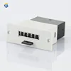 LFC-6 6 digit digital counter meter with zero clear Electromagnetic counter magnets punch counter