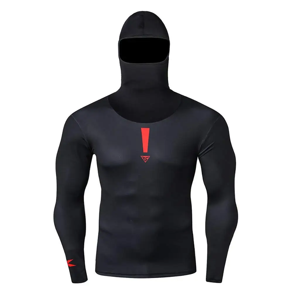 mens turtleneck compression shirt