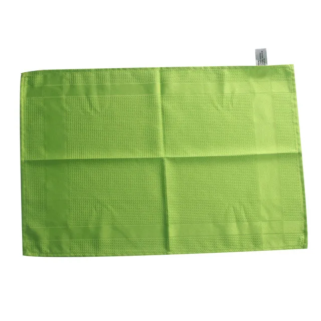 

Oem Waffle Fancy Weave Microfiber Kitchen Cleaning Towel Microfiber Cleaning Glass 42X68Cm Tea Towel