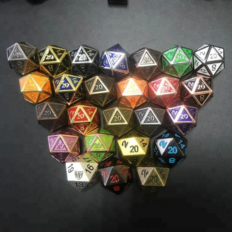 

Single RPG customized logo small order quantity D20 Dice
