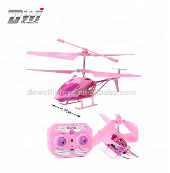 pink remote control helicopter