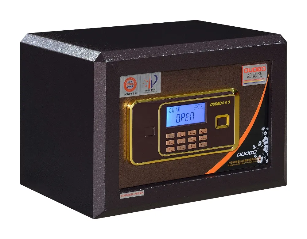 two door fingerprint lock high fireproof quality e