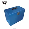 Locking Steel Security File Box Document Storage Organizer