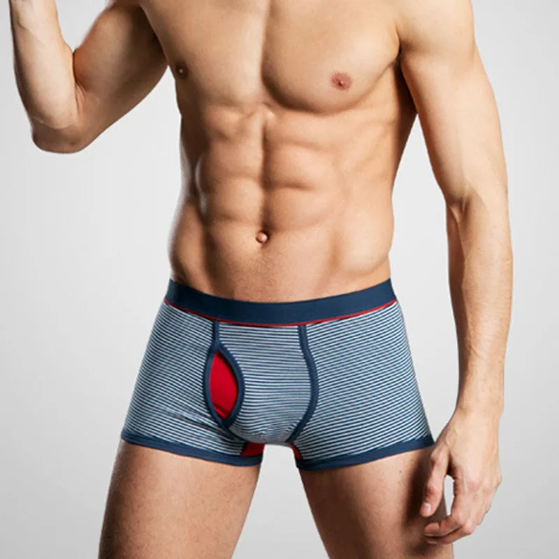 

Wholesale Mens Boxer Shorts Striation Cotton Underwear