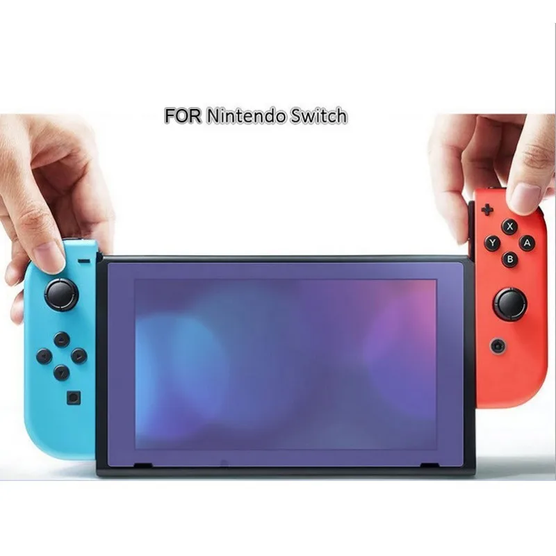 Hot selling Ultra-thin 0.25mm 9H Tempered glass film for Nintendo Switch screen protector with retail package