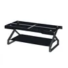 Strong glass table top modern moroccan coffee table