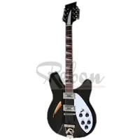 

Weifang Rebon 12 string resonator Ricken electric guitar in black color