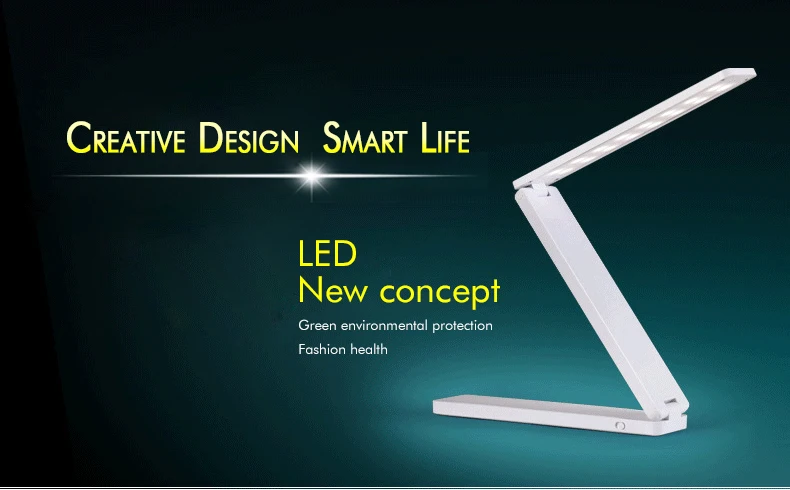 Home Lighting Led Work Table Lamp Collapsible Modern Desk With Usb Port Office Lamps Portable Luminaire