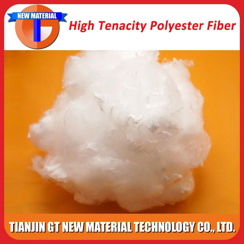 1.56dtex 38mm Polyester Staple Fiber With High Tenacity Fiber For